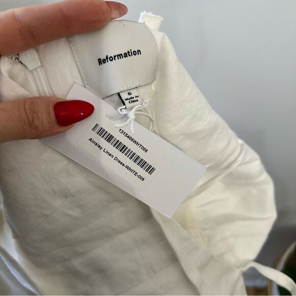 Reformation Ainsley Linen Dress - Picture 4 of 5